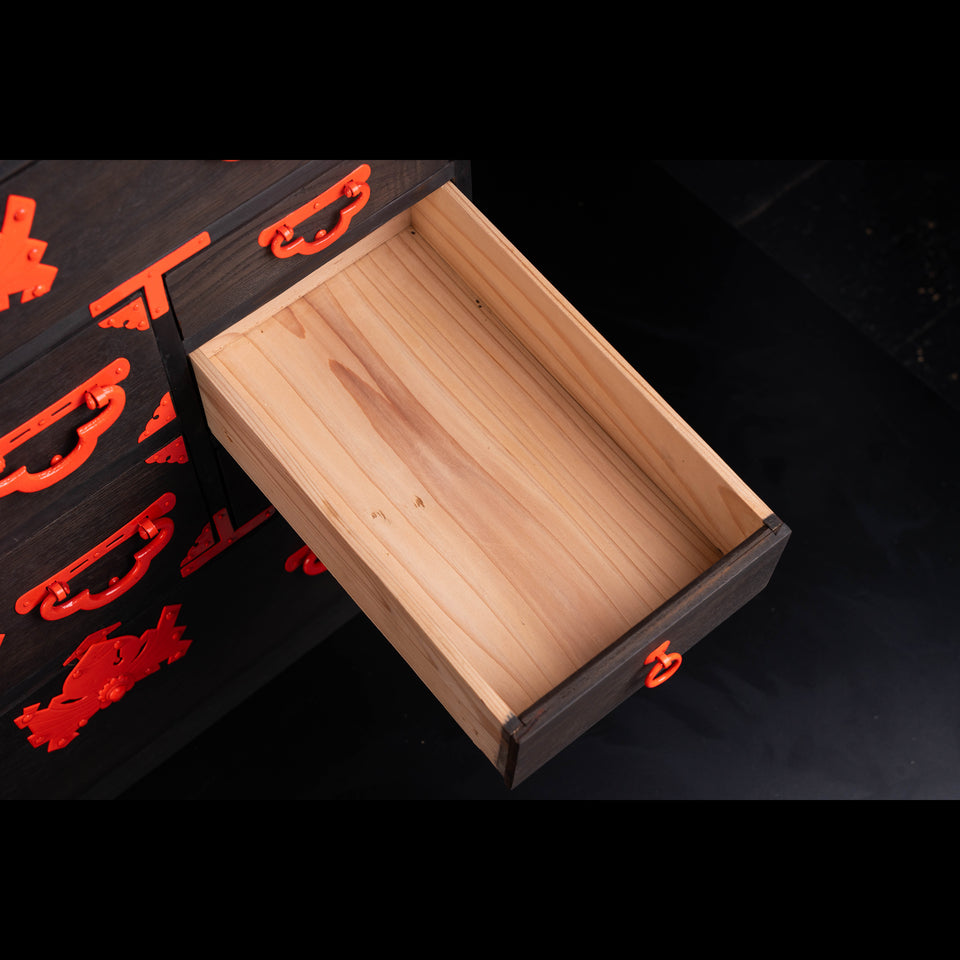 火色金具の小箪笥 G0282