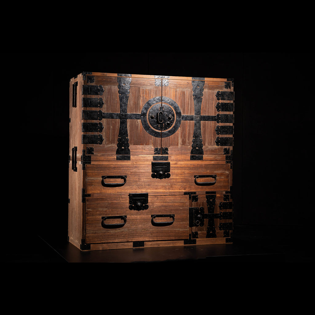 Antique Stackable Tansu B0089 | Vintage Japanese Furniture – 赤