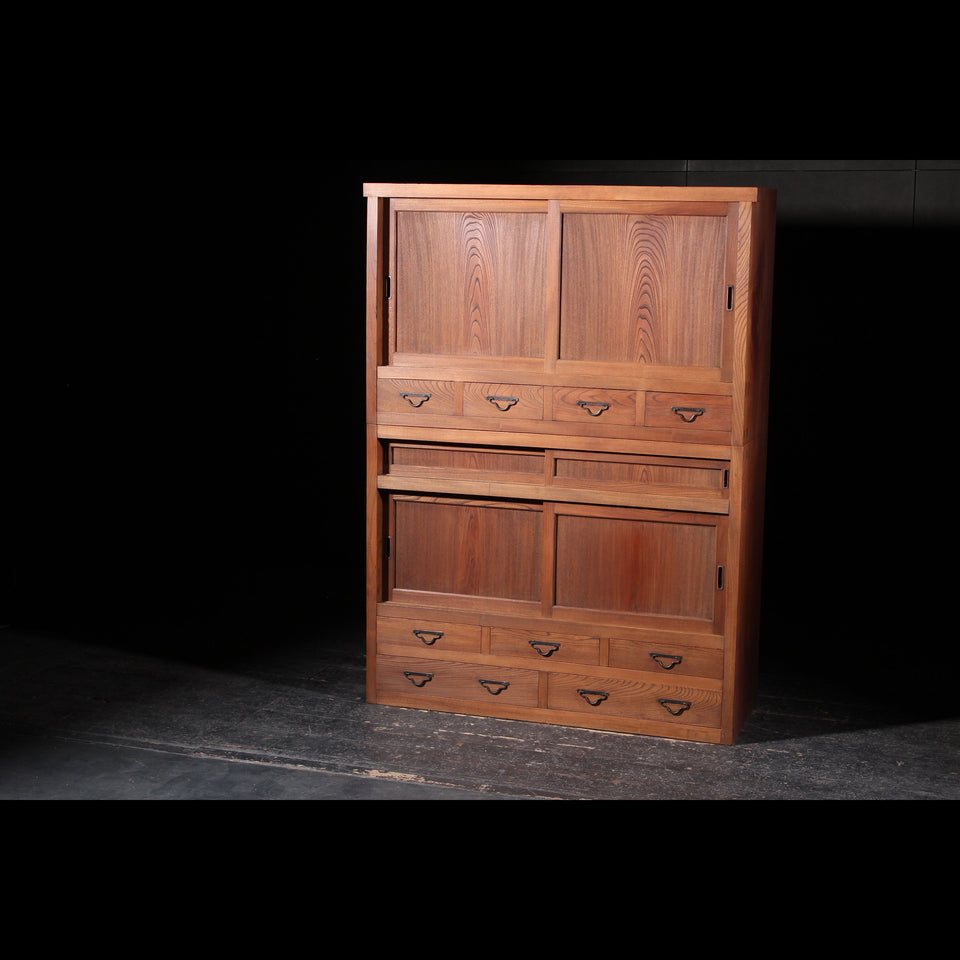 欅の水屋箪笥 C1210