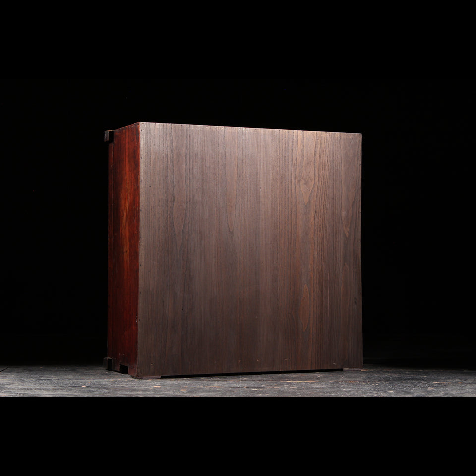 けやきと杉の茶箪笥 B0967