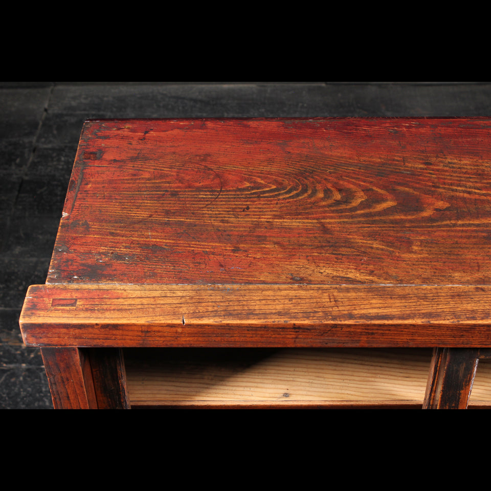 けやきと杉の茶箪笥 B0967