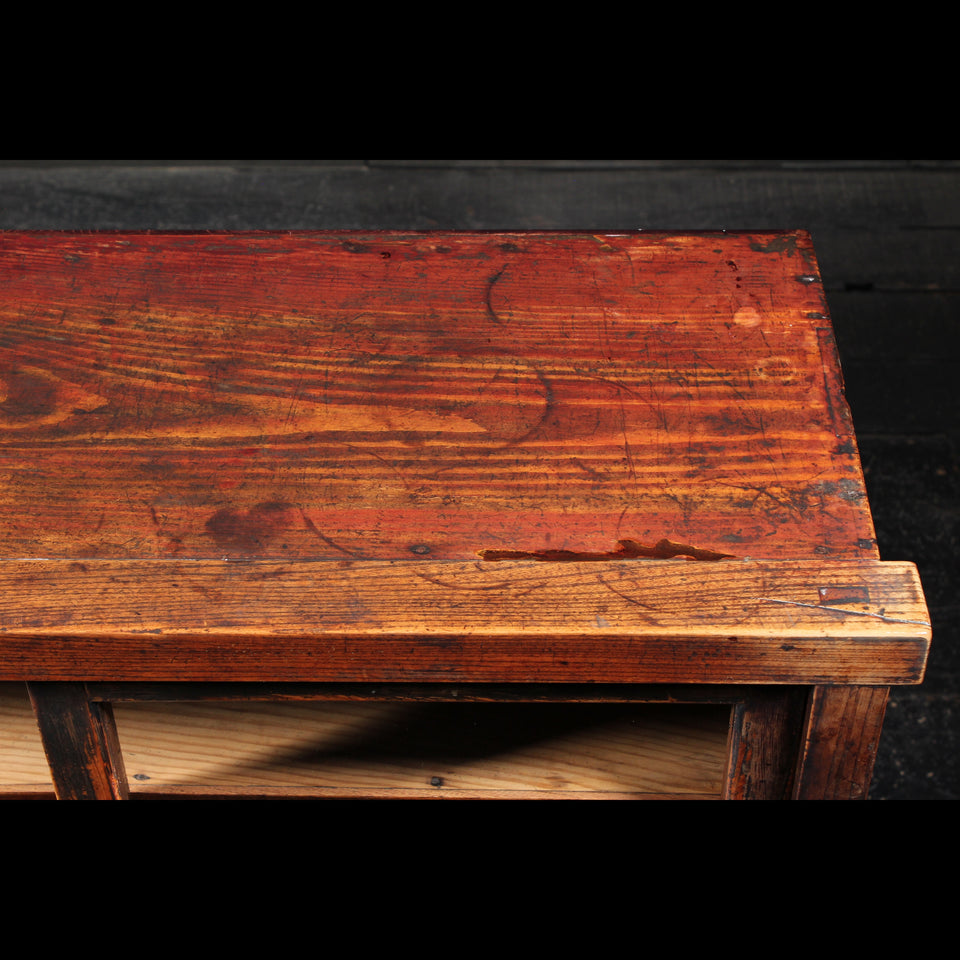 けやきと杉の茶箪笥 B0967