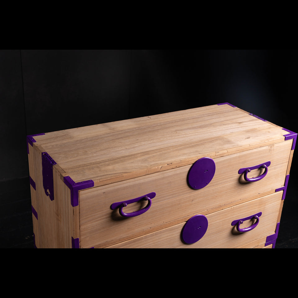 菖蒲金具の重ね箪笥 B0483