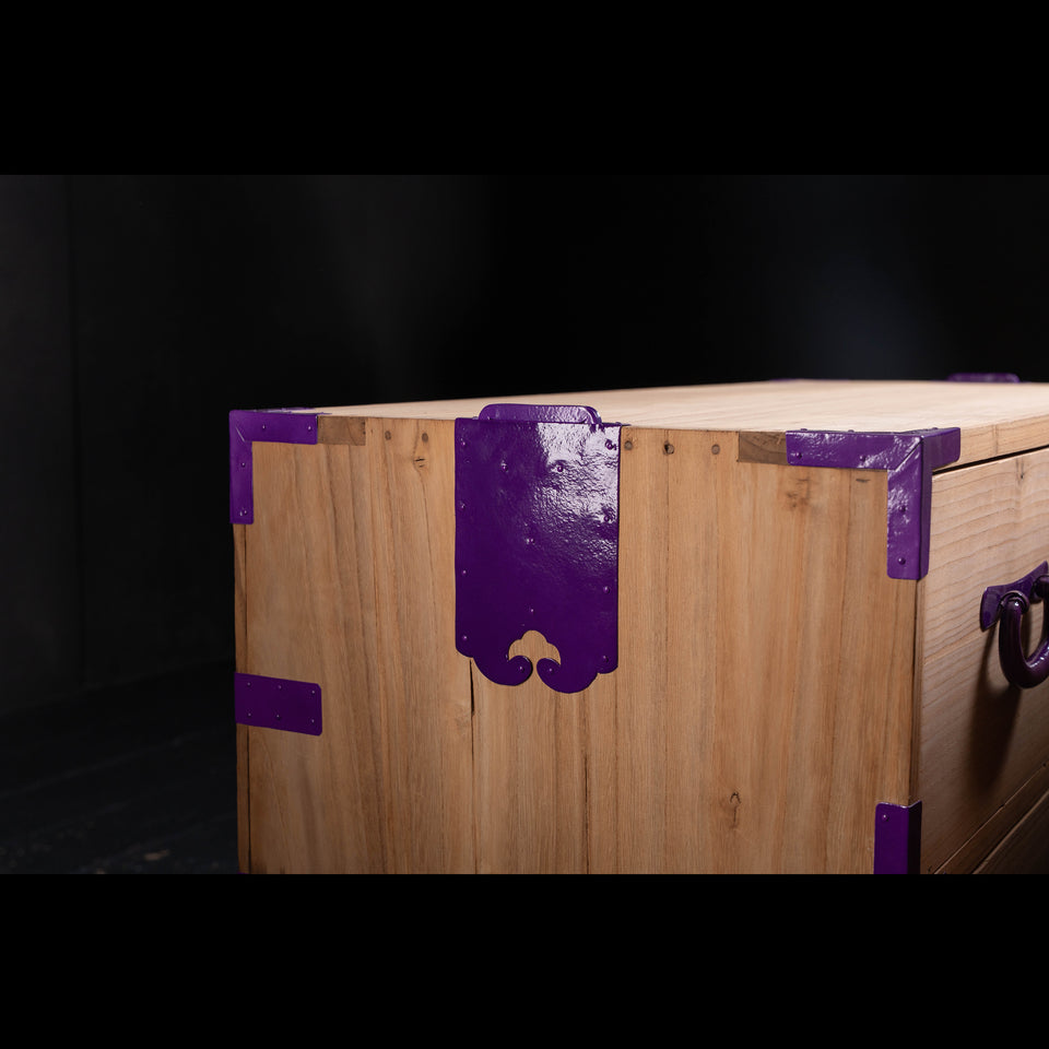 菖蒲金具の重ね箪笥 B0483