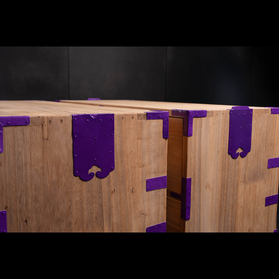 菖蒲金具の重ね箪笥 B0483