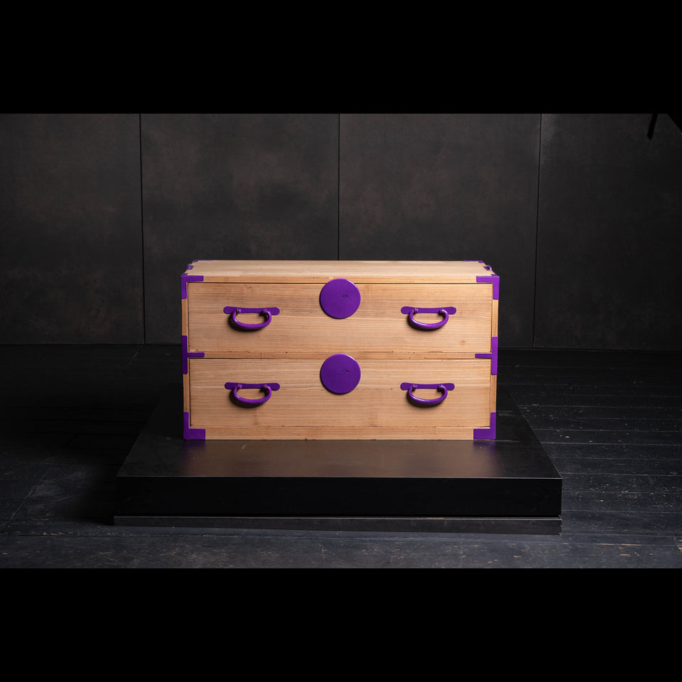 菖蒲金具の重ね箪笥 B0483