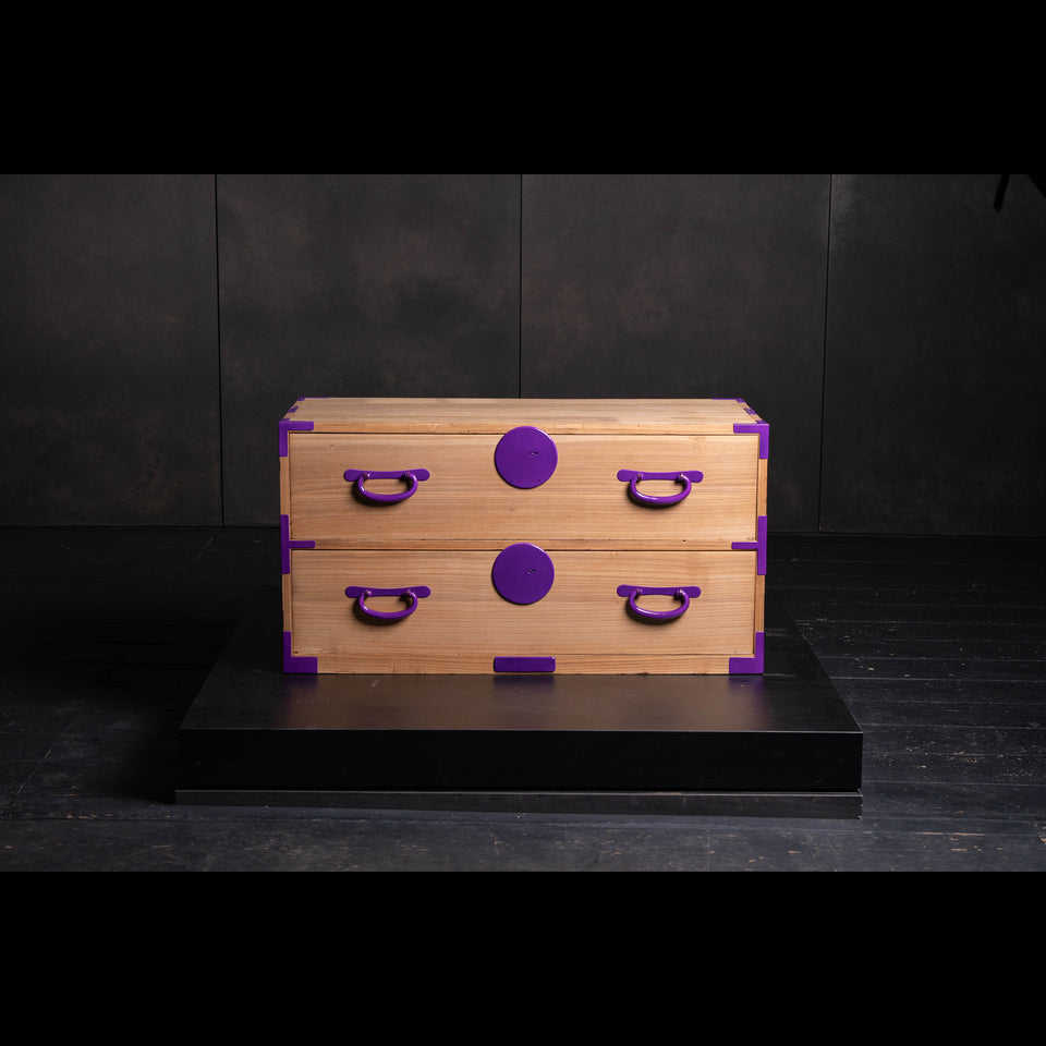 菖蒲金具の重ね箪笥 B0483