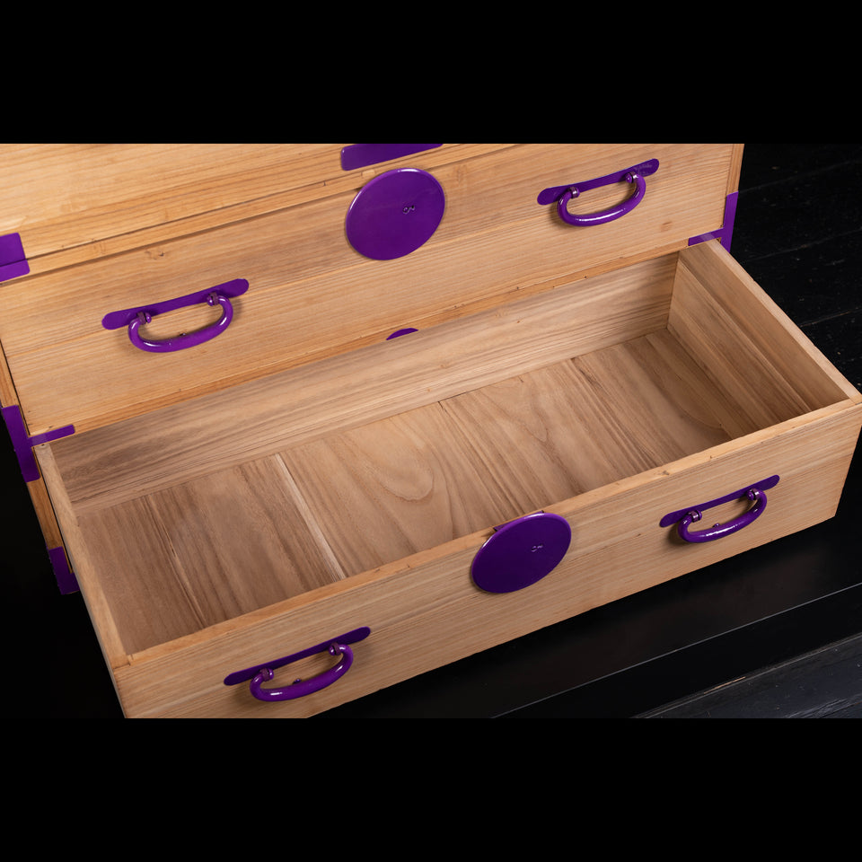 菖蒲金具の重ね箪笥 B0483