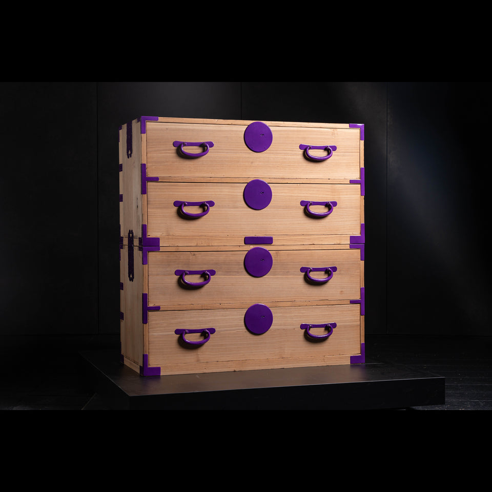 菖蒲金具の重ね箪笥 B0483