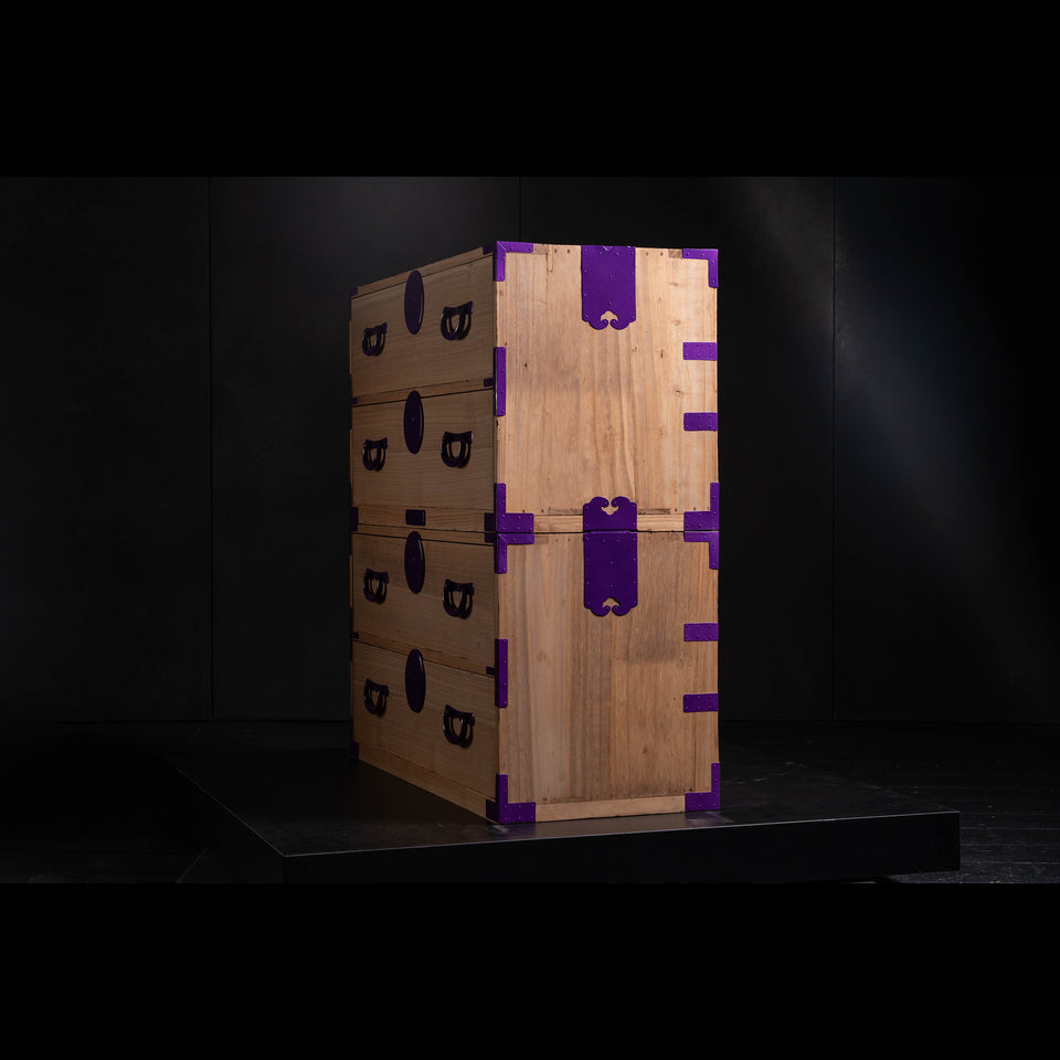 菖蒲金具の重ね箪笥 B0483