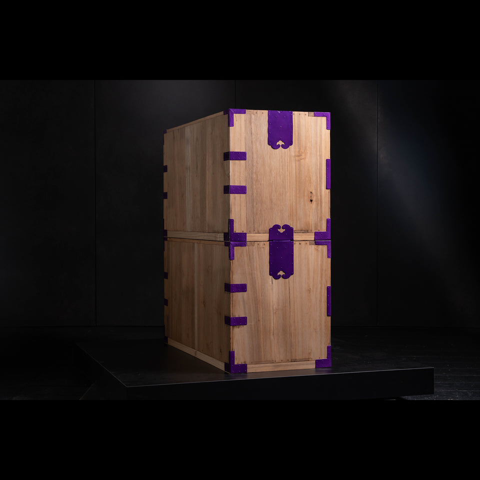 菖蒲金具の重ね箪笥 B0483