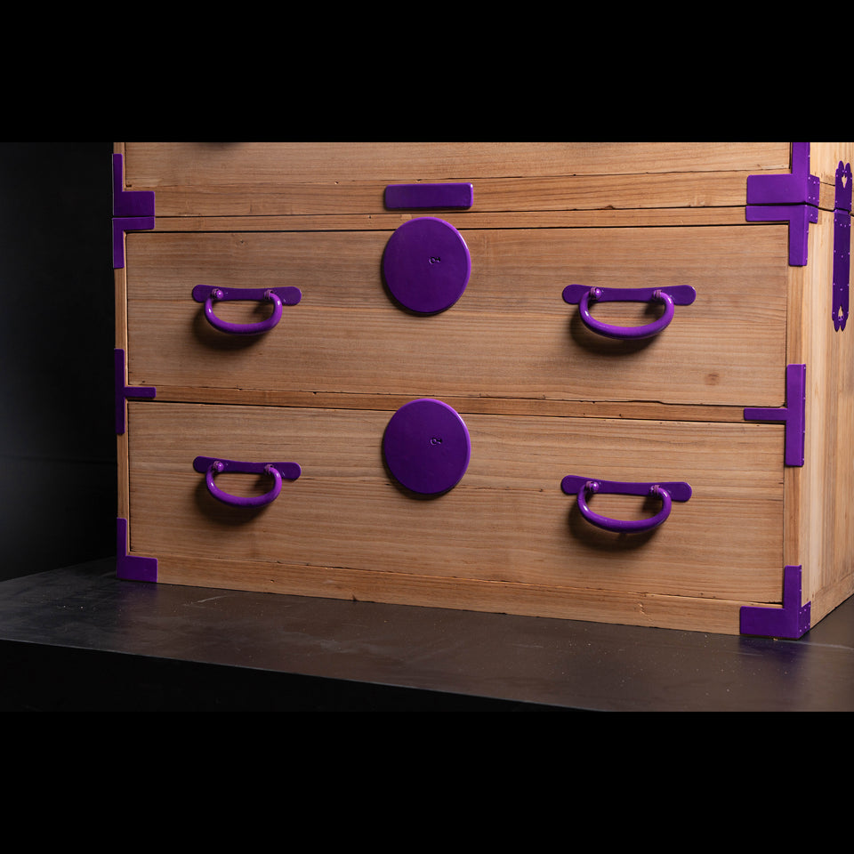 菖蒲金具の重ね箪笥 B0483