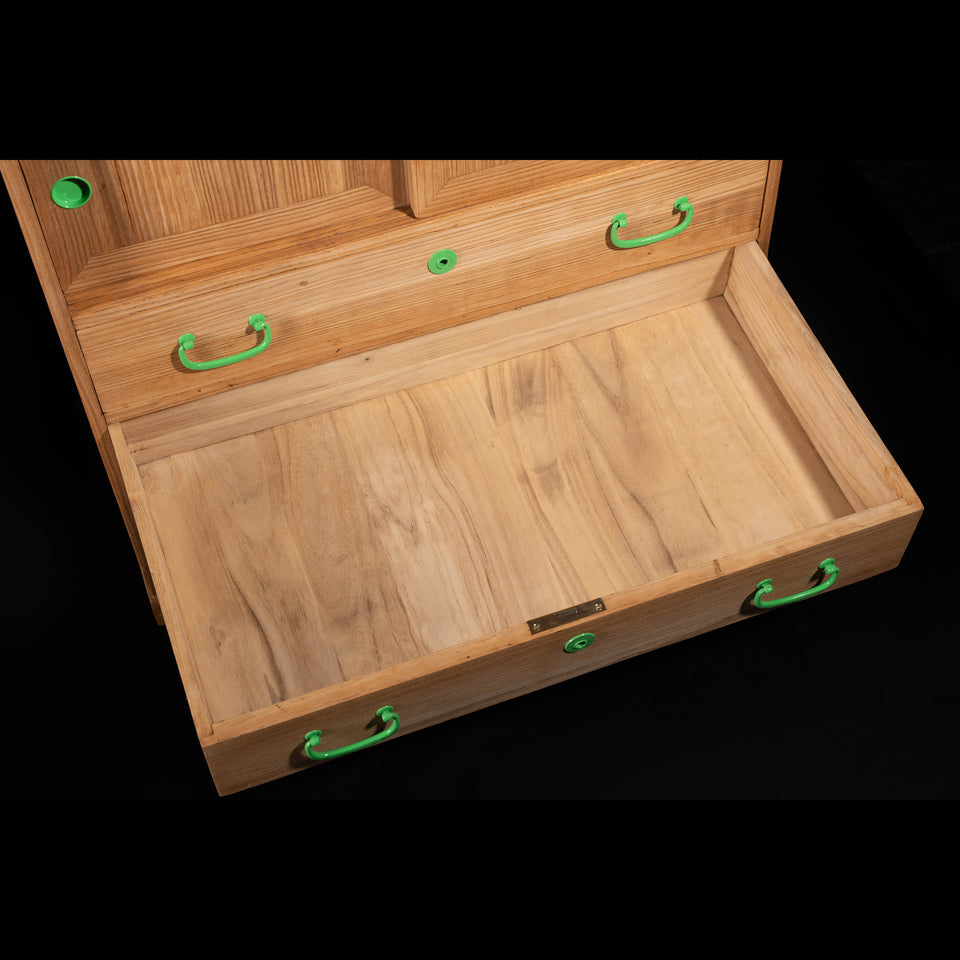 萌黄金具の小箪笥 G0268