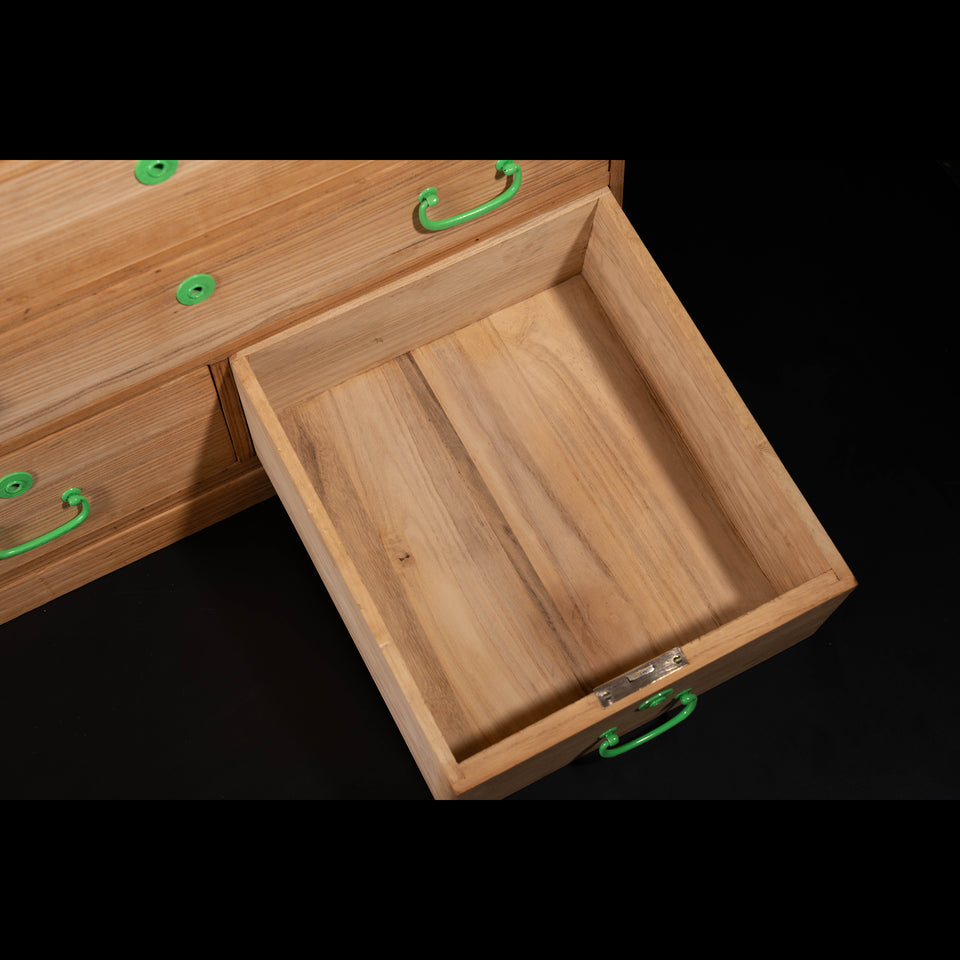 萌黄金具の小箪笥 G0268