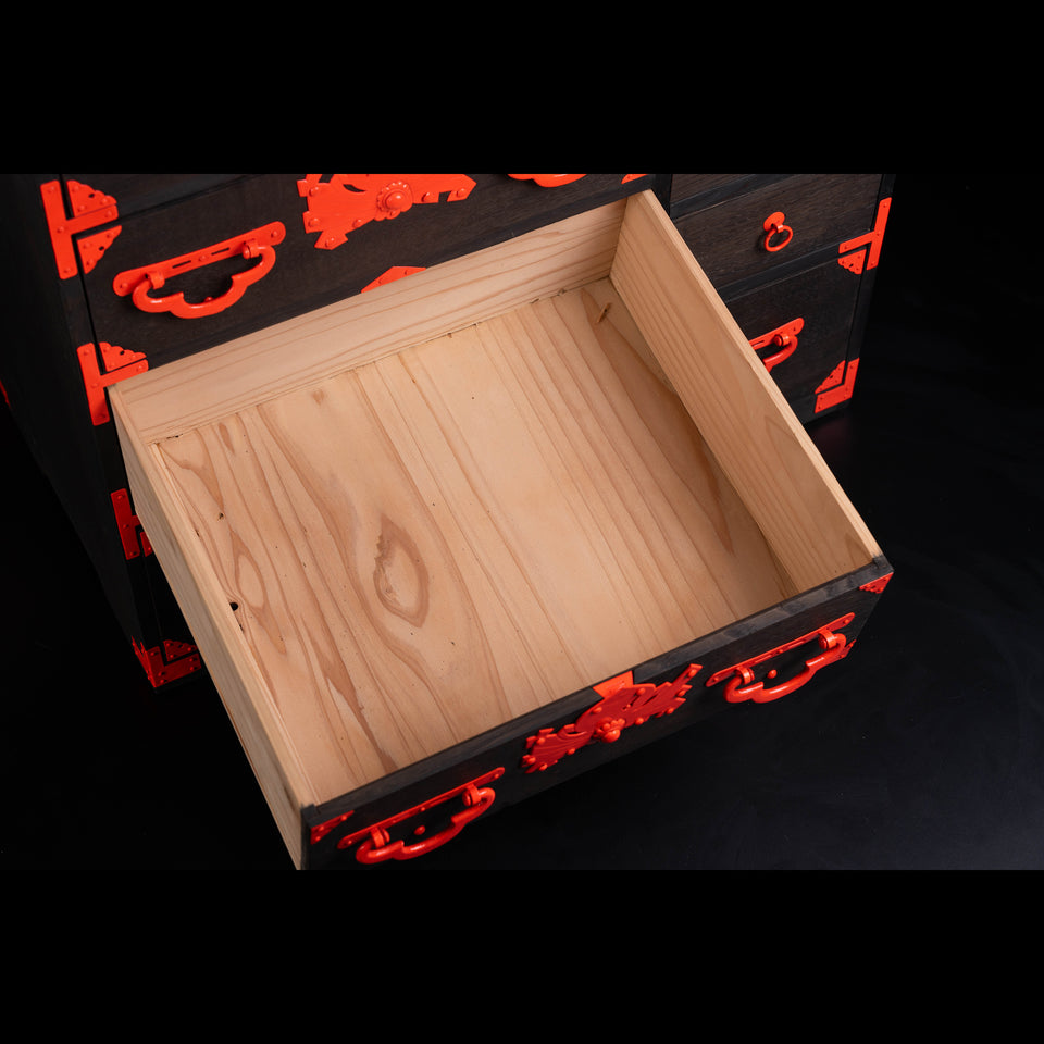 火色金具の小箪笥 G0282