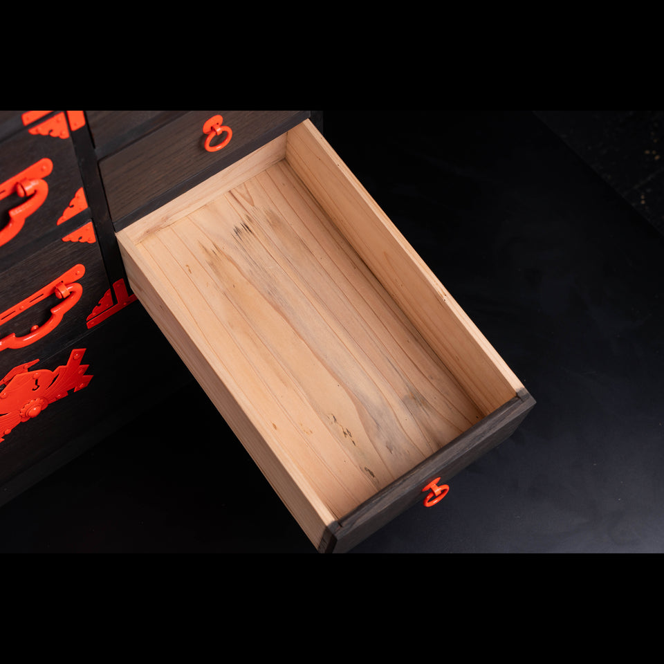 火色金具の小箪笥 G0282